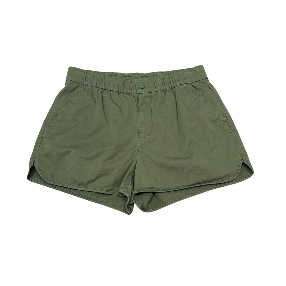J. Crew Green Pull On Shorts in Lightweight Chino Size S